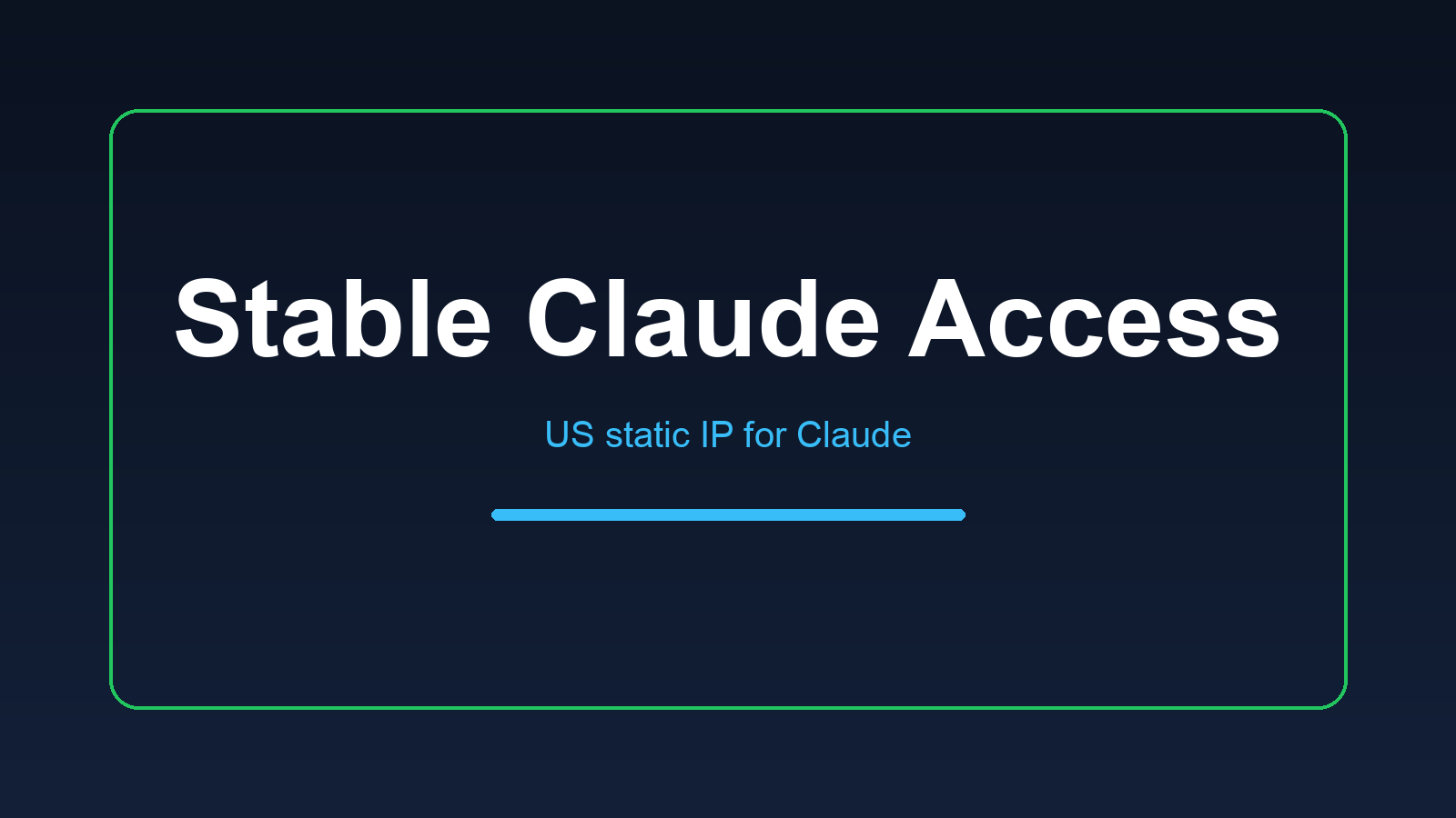 Stable Claude Access 封面图